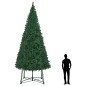 vidaXL Árbol de Navidad artificial con soporte verde 500 cm vidaXL Árbol de Navidad artificial con soporte verde 500 cm