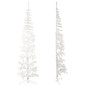 vidaXL Medio árbol de Navidad artificial con soporte blanco 210 cm vidaXL Medio árbol de Navidad artificial con soporte blanco 210 cm