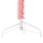 vidaXL Medio árbol de Navidad artificial con soporte rosa 180 cm vidaXL Medio árbol de Navidad artificial con soporte rosa 180 cm