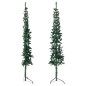 vidaXL Medio árbol de Navidad artificial con soporte verde 120 cm vidaXL Medio árbol de Navidad artificial con soporte verde 120 cm