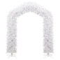 vidaXL Árbol de Navidad en arco blanco 270 cm vidaXL Árbol de Navidad en arco blanco 270 cm