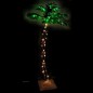 vidaXL Palmera artificial con 88 LED blanco cálido 150 cm vidaXL Palmera artificial con 88 LED blanco cálido 150 cm