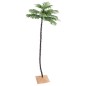 vidaXL Palmera artificial con 192 LED blanco cálido 300 cm vidaXL Palmera artificial con 192 LED blanco cálido 300 cm