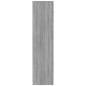 vidaXL Armario de madera contrachapada gris Sonoma 100x50x200 cm vidaXL Armario de madera contrachapada gris Sonoma 100x50x200 cm
