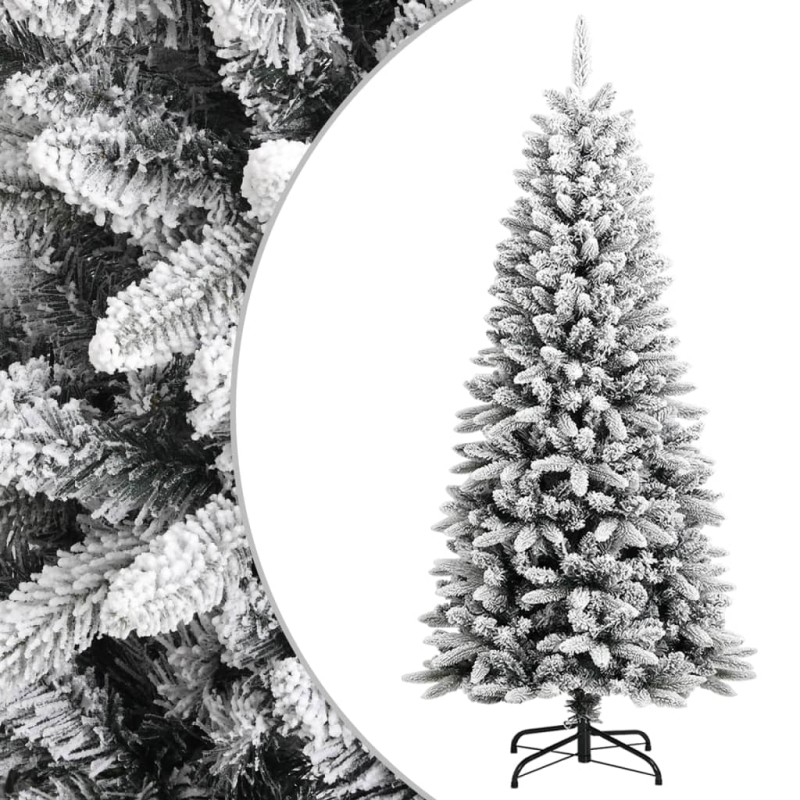 vidaXL Árbol de Navidad artificial con nieve PVC y PE 150 cm vidaXL Árbol de Navidad artificial con nieve PVC y PE 150 cm