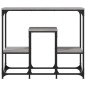 vidaXL Mesa consola madera de ingeniería gris Sonoma 89,5x28x76 cm vidaXL Mesa consola madera de ingeniería gris Sonoma 89,5x28x76 cm
