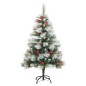 vidaXL Árbol de Navidad artificial con piñas y bayas 120 cm vidaXL Árbol de Navidad artificial con piñas y bayas 120 cm