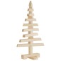 vidaXL Árbol de Navidad de madera de adorno madera maciza pino 60 cm vidaXL Árbol de Navidad de madera de adorno madera maciza pino 60 cm