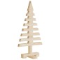 vidaXL Árbol de Navidad de madera de adorno madera maciza pino 60 cm vidaXL Árbol de Navidad de madera de adorno madera maciza pino 60 cm