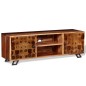 vidaXL Mueble para TV de madera maciza de sheesham 120x30x40 cm vidaXL Mueble para TV de madera maciza de sheesham 120x30x40 cm