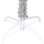 vidaXL Árbol de Navidad preiluminado con luces y bolas plateado 240 cm vidaXL Árbol de Navidad preiluminado con luces y bolas plateado 240 cm