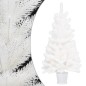 vidaXL Árbol de Navidad preiluminado con luces y bolas blanco 90 cm vidaXL Árbol de Navidad preiluminado con luces y bolas blanco 90 cm
