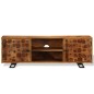 vidaXL Mueble para TV de madera maciza de sheesham 120x30x40 cm vidaXL Mueble para TV de madera maciza de sheesham 120x30x40 cm