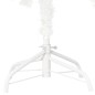 vidaXL Árbol de Navidad preiluminado con luces y bolas blanco 150 cm vidaXL Árbol de Navidad preiluminado con luces y bolas blanco 150 cm