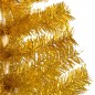 vidaXL Árbol de Navidad preiluminado con luces y bolas dorado 120 cm vidaXL Árbol de Navidad preiluminado con luces y bolas dorado 120 cm