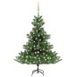 vidaXL Árbol de Navidad abeto Nordmann con LEDs y bolas verde 240 cm vidaXL Árbol de Navidad abeto Nordmann con LEDs y bolas verde 240 cm