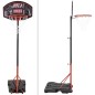 XQ Max Set de canasta de baloncesto portátil altura regulable XQ Max Set de canasta de baloncesto portátil altura regulable