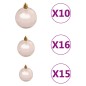 vidaXL Árbol de Navidad abeto Nordmann con LEDs y bolas verde 240 cm vidaXL Árbol de Navidad abeto Nordmann con LEDs y bolas verde 240 cm