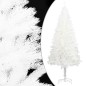 vidaXL Árbol de Navidad preiluminado con luces y bolas blanco 180 cm vidaXL Árbol de Navidad preiluminado con luces y bolas blanco 180 cm