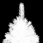vidaXL Árbol de Navidad preiluminado con luces y bolas blanco 180 cm vidaXL Árbol de Navidad preiluminado con luces y bolas blanco 180 cm