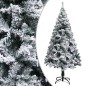 vidaXL Árbol de Navidad artificial verde con luces y nieve 120 cm vidaXL Árbol de Navidad artificial verde con luces y nieve 120 cm