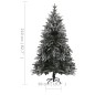 vidaXL Árbol de Navidad artificial con luces y nieve PVC&PE 210 cm vidaXL Árbol de Navidad artificial con luces y nieve PVC&PE 210 cm