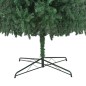 vidaXL Árbol de Navidad preiluminado con luces y bolas verde 400 cm