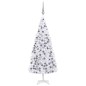 vidaXL Árbol de Navidad preiluminado con luces y bolas blanco 500 cm vidaXL Árbol de Navidad preiluminado con luces y bolas blanco 500 cm