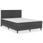 vidaXL Cabecero de tela gris oscuro 140x200 cm vidaXL Cabecero de tela gris oscuro 140x200 cm
