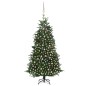 vidaXL Árbol de Navidad artificial con LED y bolas PVC&PE verde 210 cm vidaXL Árbol de Navidad artificial con LED y bolas PVC&PE verde 210 cm