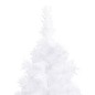 vidaXL Árbol de Navidad artificial iluminado con luces blanco 180 cm