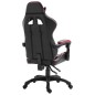 vidaXL Silla de gaming de cuero sintético color vino tinto vidaXL Silla de gaming de cuero sintético color vino tinto