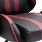 vidaXL Silla de gaming de cuero sintético color vino tinto vidaXL Silla de gaming de cuero sintético color vino tinto
