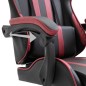 vidaXL Silla de gaming de cuero sintético color vino tinto vidaXL Silla de gaming de cuero sintético color vino tinto