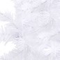 vidaXL Árbol de Navidad de esquina LED y bolas PVC blanco 210 cm vidaXL Árbol de Navidad de esquina LED y bolas PVC blanco 210 cm