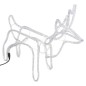 vidaXL Figura de reno Navidad 2 unidades blanco frío 60x30x60 cm vidaXL Figura de reno Navidad 2 unidades blanco frío 60x30x60 cm