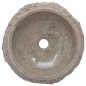 vidaXL Lavabo gris mármol Ø40x12 cm vidaXL Lavabo gris mármol Ø40x12 cm