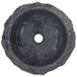 vidaXL Lavabo gris mármol Ø40x12 cm vidaXL Lavabo gris mármol Ø40x12 cm
