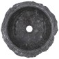 vidaXL Lavabo gris mármol Ø40x12 cm vidaXL Lavabo gris mármol Ø40x12 cm