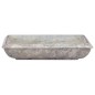vidaXL Lavabo gris mármol 50x35x10 cm vidaXL Lavabo gris mármol 50x35x10 cm