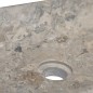 vidaXL Lavabo gris mármol 50x35x10 cm vidaXL Lavabo gris mármol 50x35x10 cm