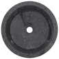 vidaXL Lavabo gris mármol Ø40x15 cm vidaXL Lavabo gris mármol Ø40x15 cm