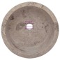 vidaXL Lavabo gris mármol Ø40x15 cm vidaXL Lavabo gris mármol Ø40x15 cm