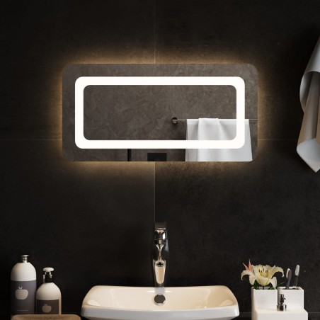 vidaXL Espejo de baño con LED 60x30 cm