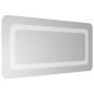 vidaXL Espejo de baño con LED 60x30 cm vidaXL Espejo de baño con LED 60x30 cm