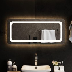 vidaXL Espejo de baño con LED 90x40 cm