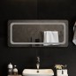 vidaXL Espejo de baño con LED 90x40 cm vidaXL Espejo de baño con LED 90x40 cm