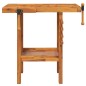 vidaXL Banco trabajo con tornillos de banco madera acacia 92x48x83cm vidaXL Banco trabajo con tornillos de banco madera acacia 92x48x83cm