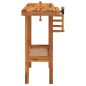 vidaXL Banco trabajo con tornillos de banco madera acacia 92x48x83cm vidaXL Banco trabajo con tornillos de banco madera acacia 92x48x83cm