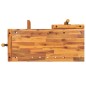 vidaXL Banco trabajo con tornillos de banco madera acacia 92x48x83cm vidaXL Banco trabajo con tornillos de banco madera acacia 92x48x83cm